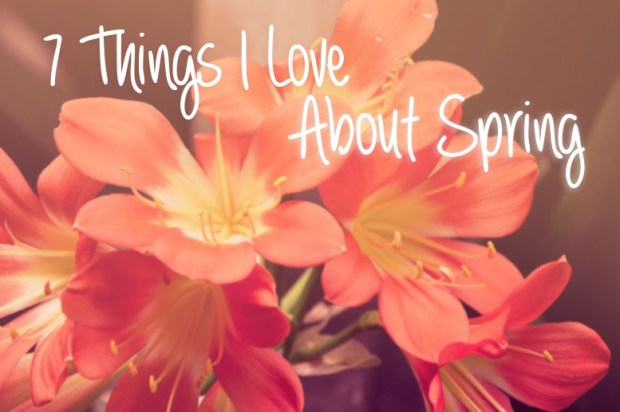 7 things i love about spring