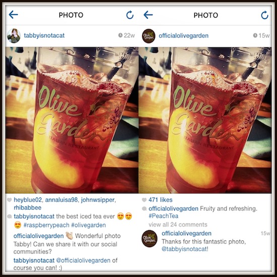 olive garden iced tea repost