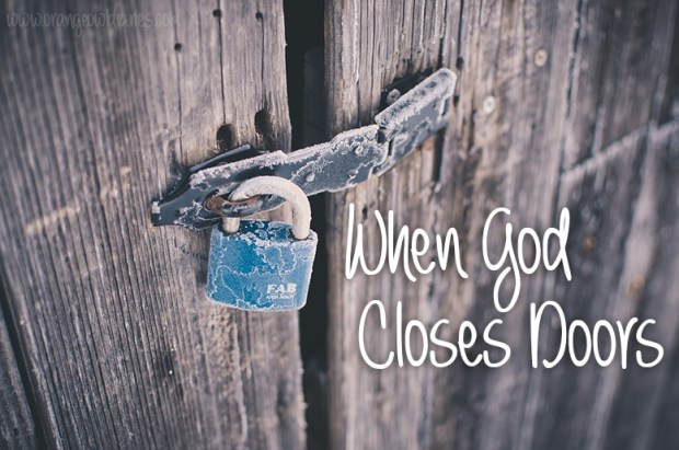 when God closes doors