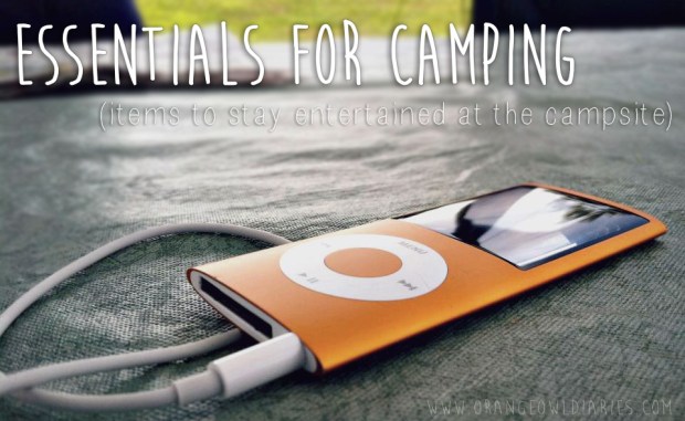 essentials for camping