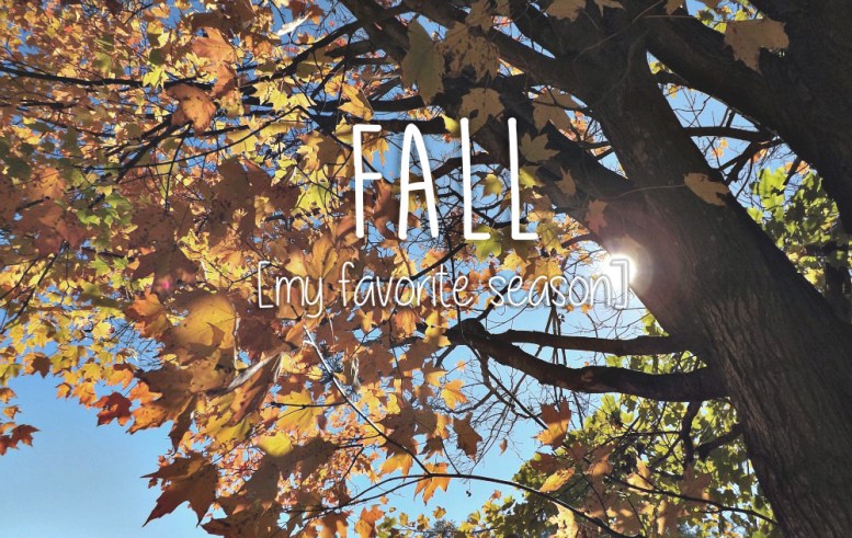 fall my favorite season