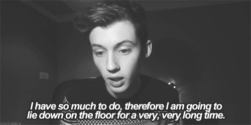 troye sivan procrastination